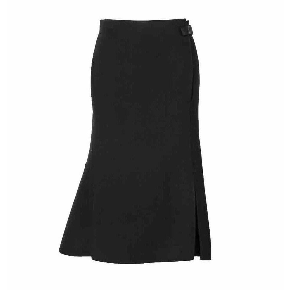 Uniqlo x Jil Sander +J Double Face Skirt Women Size 14 New With‎ Tags Black